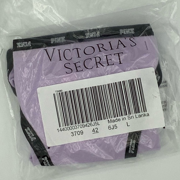 New Victoria’s Secret PINK Mini Logo String Bikini Panties - Large - Picture 3 of 3